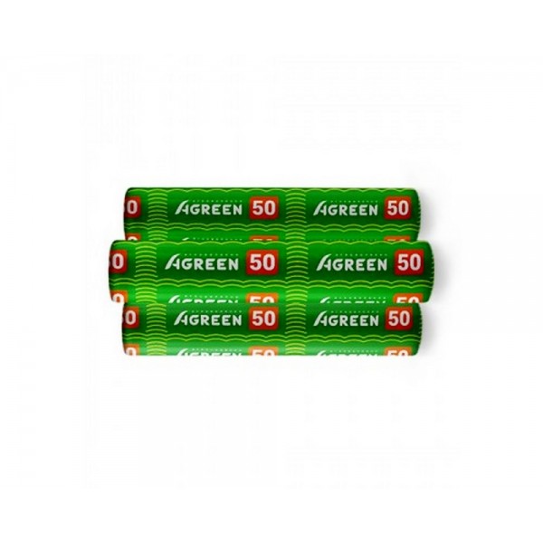 Агроволокно, біле, Agreen, щільність 50г/м.кв, ширина 1,6м, довжина 100м